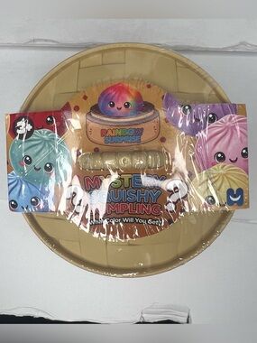 NEW* Squishy Bun Viral Rainbow Mystery Dumpling Sealed